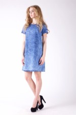 Летнее платье Mila Nova Ф-5 синий — изображение 3