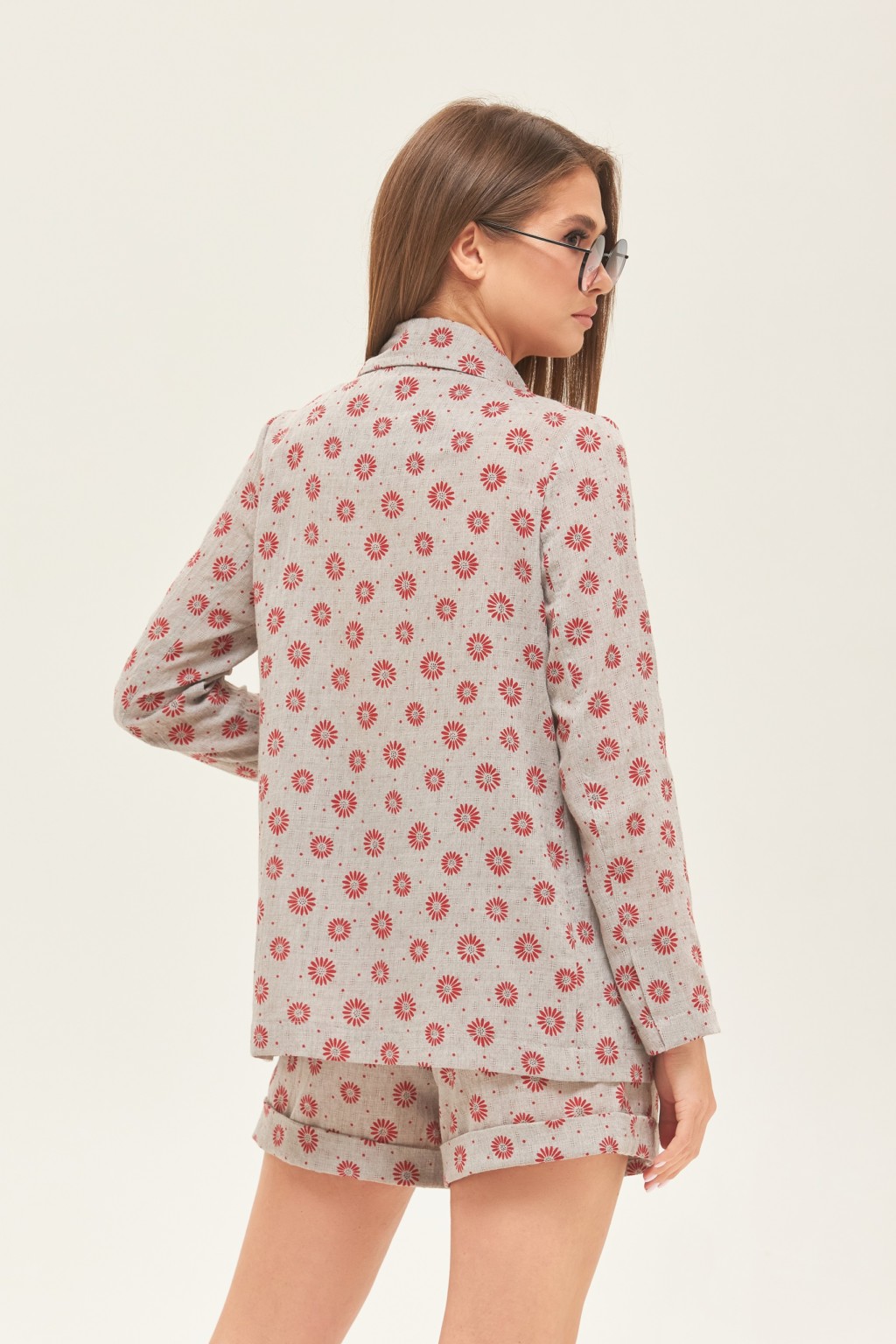 Летний костюм Mila Nova J-20 серый — изображение 3