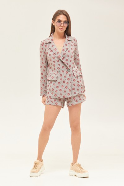 Летний костюм Mila Nova J-20 серый