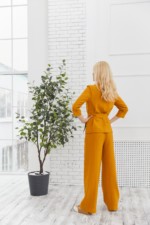 Летний костюм Mila Nova J-28 горчица — изображение 4