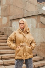 Демисезонная Куртка Mila Nova К-123 бежевый