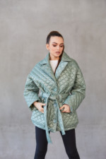 Демисезонная куртка Mila Nova К-168 оливка