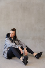 Демисезонная Куртка Mila Nova К-250 черный — изображение 3