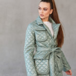 Демисезонная Куртка Mila Nova ПВ-259 оливка