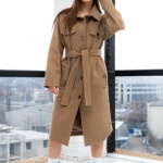 Демисезонное Пальто Mila Nova ПВ-246 кемел