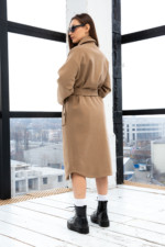 Демисезонное Пальто Mila Nova ПВ-246 кемел — изображение 4