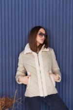 Демисезонная Куртка Mila Nova К-234 бежевый