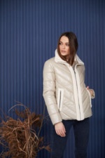 Демисезонная Куртка Mila Nova К-234 серый