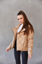 Демисезонная Куртка Mila Nova К-249 кемел — изображение 3