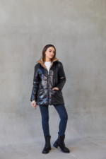 Демисезонная Куртка Mila Nova К-253 черный