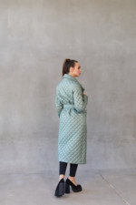 Демисезонный плащ Mila Nova ПВ-285 оливка — изображение 5