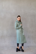 Демисезонный плащ Mila Nova ПВ-285 оливка — изображение 4