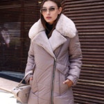 Зимняя куртка Mila Nova К-258 капучино