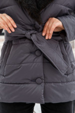 Куртка К-199н серый Mila Nova — изображение 6