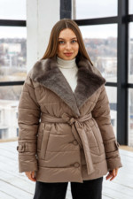 Куртка К-199н капучино Mila Nova