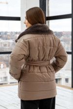 Куртка К-199н капучино Mila Nova — изображение 3