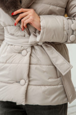 Куртка К-199н молоко Mila Nova — изображение 5