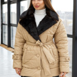 Куртка К-199н кэмел Mila Nova