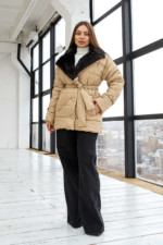 Куртка К-199н кэмел Mila Nova — изображение 2