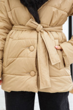 Куртка К-199н кэмел Mila Nova — изображение 5