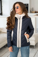 Демисезонная Куртка Mila Nova К-234 синий