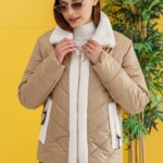 Демисезонная Куртка Mila Nova К-234 кемел