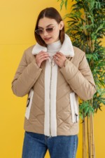 Демисезонная Куртка Mila Nova К-234 кемел
