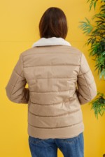 Демисезонная Куртка Mila Nova К-234 кемел — изображение 3
