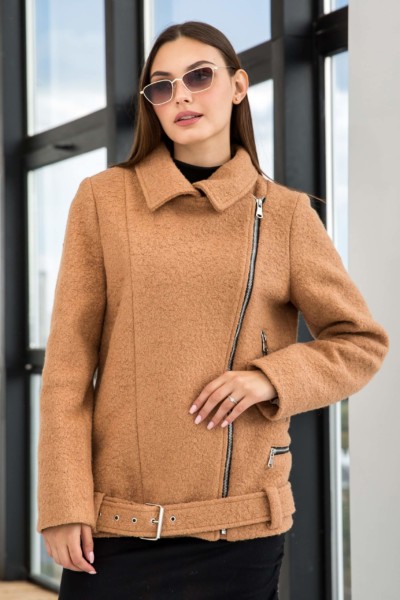 Демисезонная Куртка Mila Nova К-237 бежевый