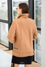 Демисезонная Куртка Mila Nova К-237 бежевый — изображение 3