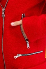 Демисезонная Куртка Mila Nova К-237 красный — изображение 6