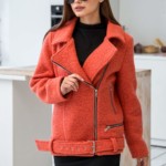 Демисезонная Куртка Mila Nova К-237 терракот