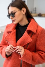 Демисезонная Куртка Mila Nova К-237 терракот — изображение 5