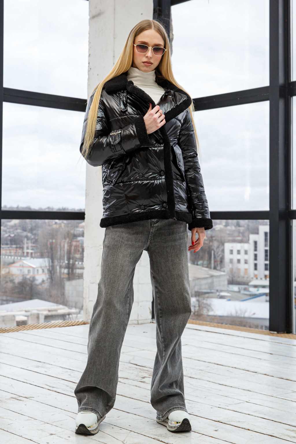 Куртка К-254 черный+черный — изображение 2