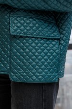 Демисезонная Куртка Mila Nova К-257 зеленый — изображение 7