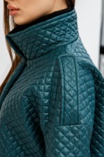 Демисезонная Куртка Mila Nova К-257 зеленый — изображение 6