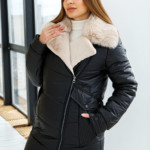 Зимняя Куртка Mila Nova К-258 черный