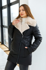 Зимняя Куртка Mila Nova К-258 черный