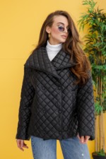 Демисезонная Куртка Mila Nova К-261 черный
