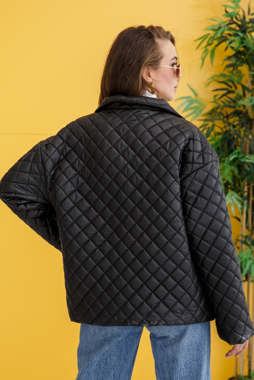 Демисезонная Куртка Mila Nova К-261 черный — изображение 3