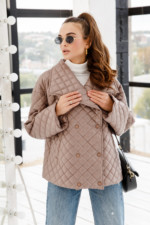 Демисезонная Куртка Mila Nova К-261 капучино
