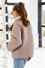 Демисезонная Куртка Mila Nova К-261 капучино — изображение 2