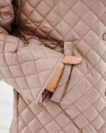 Демисезонная Куртка Mila Nova К-261 капучино — изображение 5