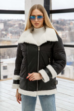 Зимняя Куртка Mila Nova К-276 черный — изображение 2