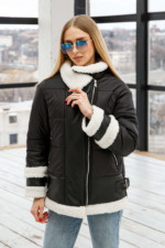 Зимняя Куртка Mila Nova К-276 черный