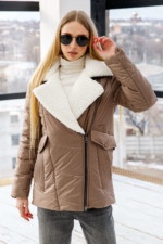 Демисезонная Куртка Mila Nova К-278 капучино