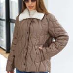 Демисезонная Куртка Mila Nova К-279 капучино