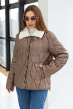 Демисезонная Куртка Mila Nova К-279 капучино
