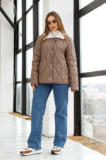 Демисезонная Куртка Mila Nova К-279 капучино — изображение 2
