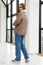 Демисезонная Куртка Mila Nova К-279 капучино — изображение 3